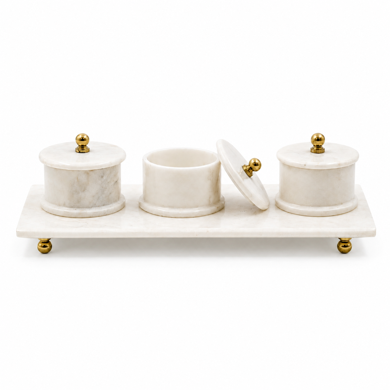 White & Gold