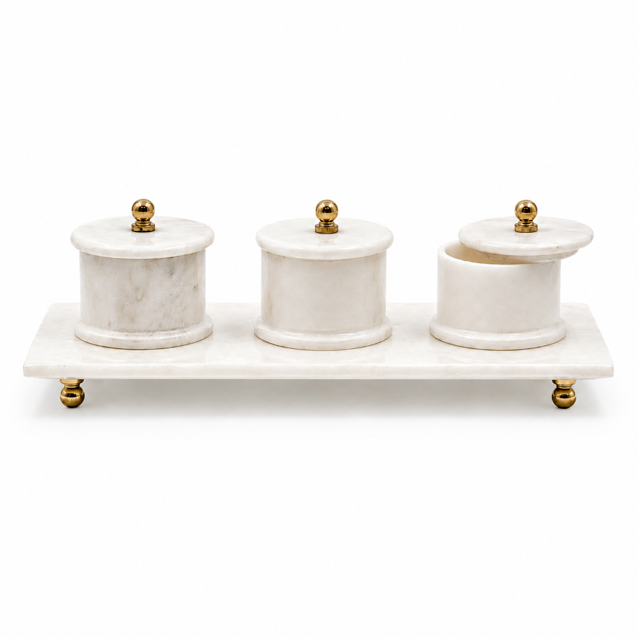 White & Gold